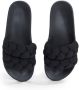 TOMMY JEANS Slippers TJW BRAIDED SLIDE zomerschoen flats instapschoen gevlochten gewatteerde bandage - Thumbnail 11