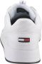 Tommy Hilfiger Sportieve witte vetersneakers met contrastdetails White Heren - Thumbnail 11