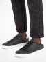 Tommy Jeans Leren Cupsole Sneakers Zwart Black Heren - Thumbnail 6