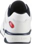 Tommy Hilfiger Sportieve witte vetersneakers met contrastdetails en logoprint Multicolor Heren - Thumbnail 24