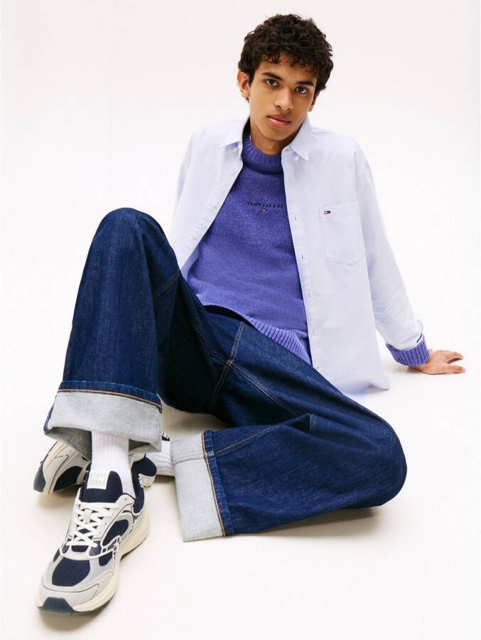 TOMMY JEANS Sneakers ARCHIVE '25 vrijetijdsschoen halfhoge schoen veterschoen met reflecterende details