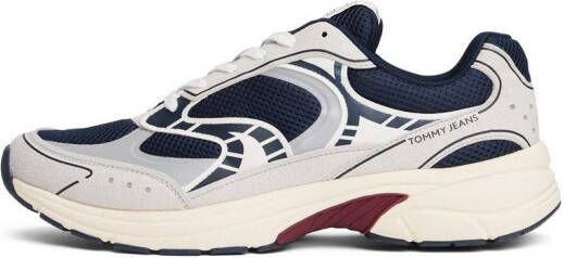 TOMMY JEANS Sneakers ARCHIVE '25 vrijetijdsschoen halfhoge schoen veterschoen met reflecterende details