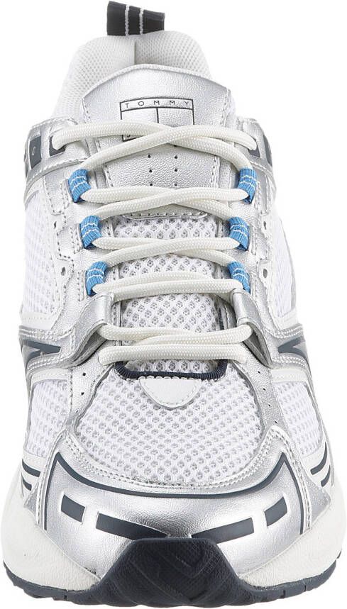 TOMMY JEANS Sneakers met sleehak TJM ARCHIVE RETRO RUNNER vrijetijdsschoen lage schoen veterschoen met contrastdetails