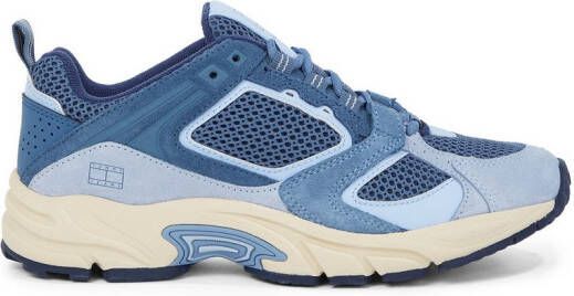 TOMMY JEANS Sneakers met sleehak ARCHIVE'97 lente-schoen lage schoen veterschoen met logo op de tong
