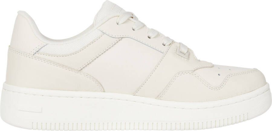 TOMMY JEANS Sneakers met sleehak RETRO BASKET WMN met merklabel opzij