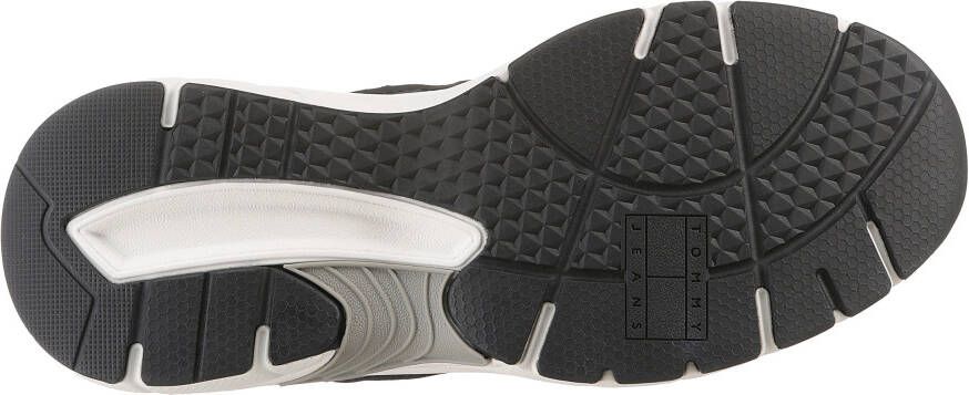 TOMMY JEANS Sneakers met sleehak THE CONEY plateau vrijetijdsschoen lage schoen veterschoen met contrast naden