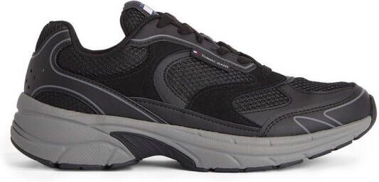 TOMMY JEANS Sneakers met sleehak THE CONEY vrijetijdsschoen lage schoen veterschoen met zijlabel