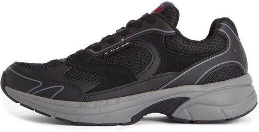 TOMMY JEANS Sneakers met sleehak THE CONEY vrijetijdsschoen lage schoen veterschoen met zijlabel