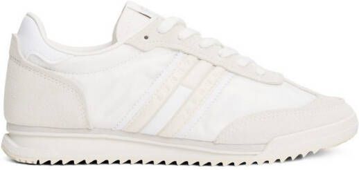 TOMMY JEANS Sneakers met sleehak TJW RETRO RUNNER CLEATED vrijetijdsschoen lage schoen veterschoen met logo-opdruk