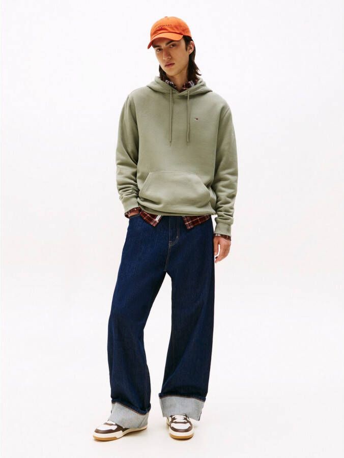 TOMMY JEANS Sneakers (NEW) TJM CUPSOLE LEATHER ESS vrijetijdsschoen lage schoen veterschoen in basket-look