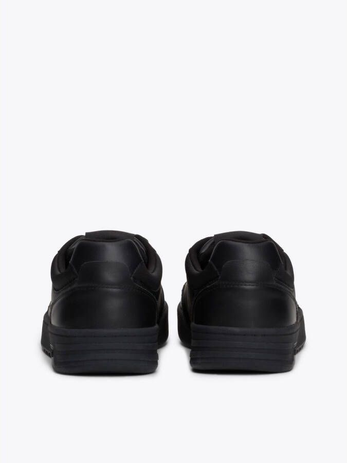 TOMMY JEANS Sneakers (NEW) TJM CUPSOLE LEATHER ESS vrijetijdsschoen lage schoen veterschoen in basket-look