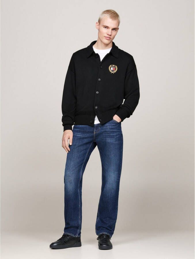 TOMMY JEANS Sneakers (NEW) TJM CUPSOLE LEATHER ESS vrijetijdsschoen lage schoen veterschoen in basket-look