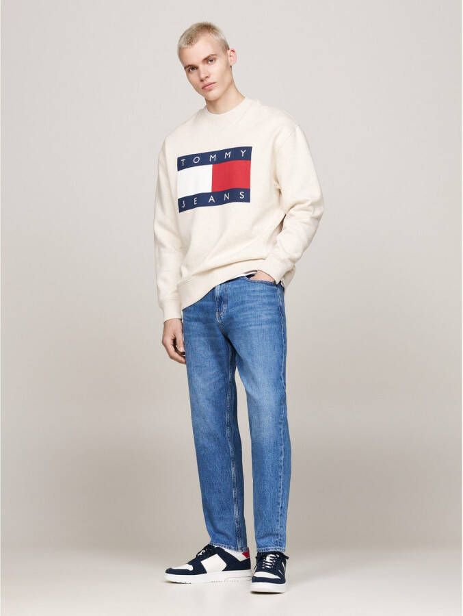 TOMMY JEANS Sneakers THE BROOKLYN MIX MAT. vrijetijdsschoen lage schoen veterschoen met zijlogo
