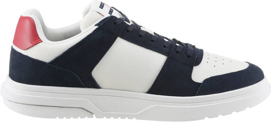 TOMMY JEANS Sneakers THE BROOKLYN MIX MAT. vrijetijdsschoen lage schoen veterschoen met zijlogo