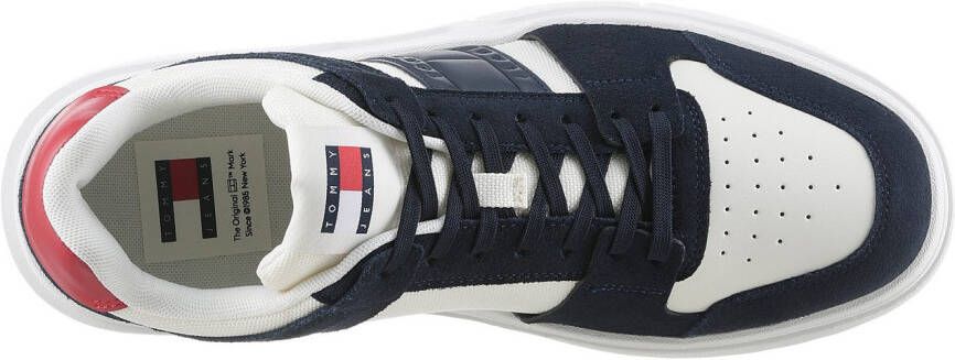 TOMMY JEANS Sneakers THE BROOKLYN MIX MAT. vrijetijdsschoen lage schoen veterschoen met zijlogo