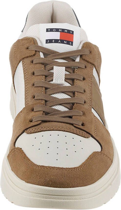 TOMMY JEANS Sneakers THE BROOKLYN MIX MAT. vrijetijdsschoen lage schoen veterschoen met zijlogo