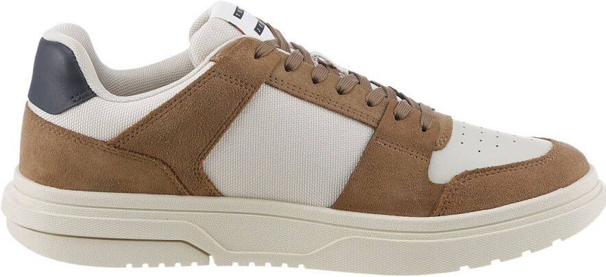 TOMMY JEANS Sneakers THE BROOKLYN MIX MAT. vrijetijdsschoen lage schoen veterschoen met zijlogo
