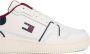 Tommy Hilfiger Witte Leren Heren Sneaker - Thumbnail 6