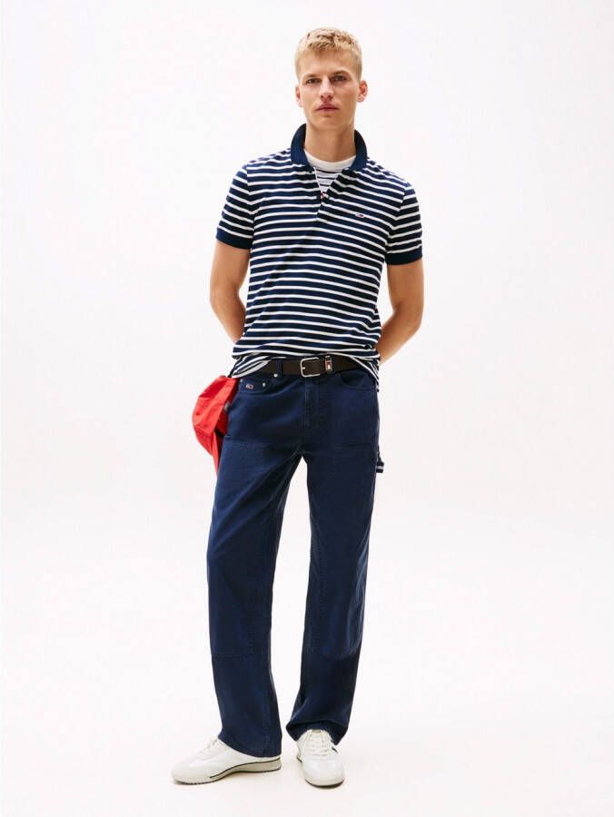 TOMMY JEANS Sneakers TJM RETRO RUNNER CLEATED vrijetijdsschoen lage schoen veterschoen met contrastafwerking