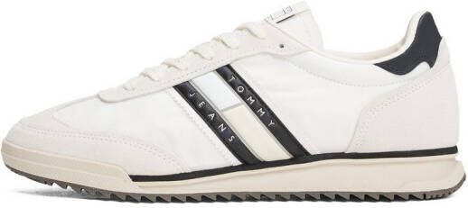 TOMMY JEANS Sneakers TJM RETRO RUNNER CLEATED vrijetijdsschoen lage schoen veterschoen met contrastafwerking