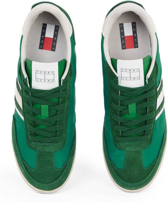 TOMMY JEANS Sneakers TJM RETRO RUNNER CLEATED vrijetijdsschoen lage schoen veterschoen met contrastafwerking