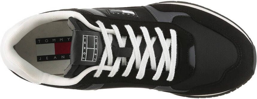TOMMY JEANS Sneakers TJM RUNNER CASUAL vrijetijdsschoen lage schoen veterschoen met zijlogo-vlag