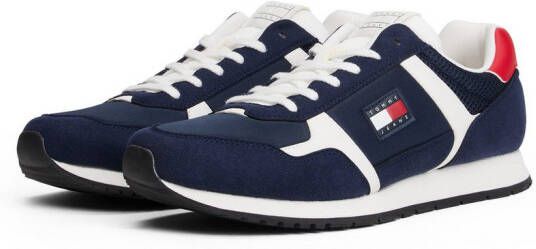 TOMMY JEANS Sneakers TJM RUNNER CASUAL vrijetijdsschoen lage schoen veterschoen met zijlogo-vlag