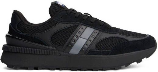 TOMMY JEANS Sneakers TJM TECHNICAL RUNNER ESS vrijetijdsschoen halfschoen veterschoen met gepolsterde schacht