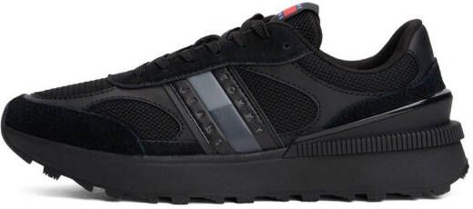 TOMMY JEANS Sneakers TJM TECHNICAL RUNNER ESS vrijetijdsschoen halfschoen veterschoen met gepolsterde schacht