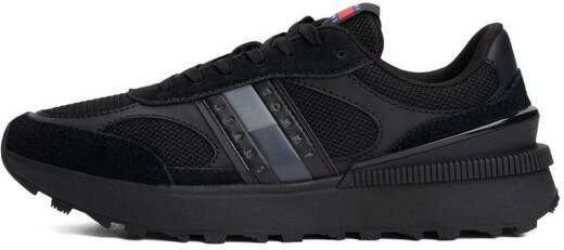 TOMMY JEANS Sneakers TJM TECHNICAL RUNNER ESS vrijetijdsschoen halfschoen veterschoen met gepolsterde schacht