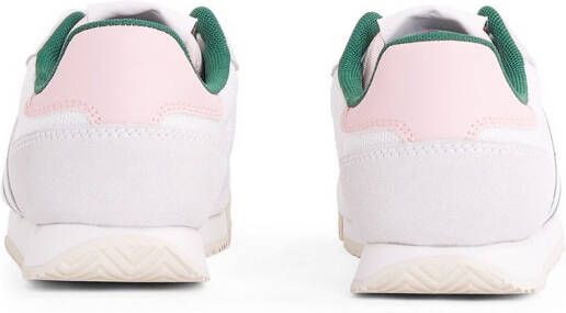 TOMMY JEANS Sneakers TJW LOW PROFILE RUNNER vrijetijdsmode lage schoen veterschoen met contrasterende afwerking