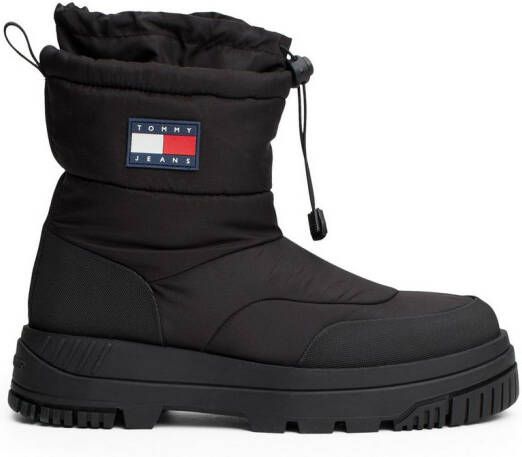TOMMY JEANS Snowboots TJM SNOW BOOT plateau sneeuwschoenen outdoorschoen laarzen om in te stappen smalle vorm