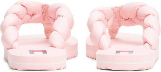 TOMMY JEANS Teenslippers BRAIDED THONG BEACH SANDAL