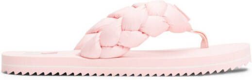 TOMMY JEANS Teenslippers BRAIDED THONG BEACH SANDAL