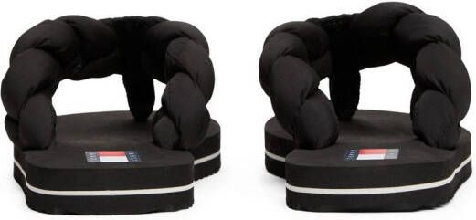 TOMMY JEANS Teenslippers BRAIDED THONG BEACH SANDAL