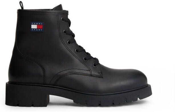 TOMMY JEANS Veterschoenen TJW LACE UP LEATHER BOOT