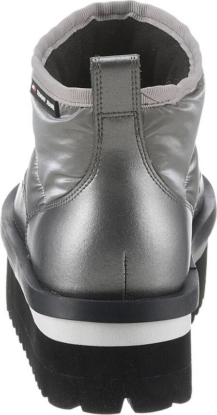 TOMMY JEANS Winterlaarzen TJW NYLON FLATFORM BOOT WL plateau snowboots ankleboots instapschoen met aanhaallus - Foto 10