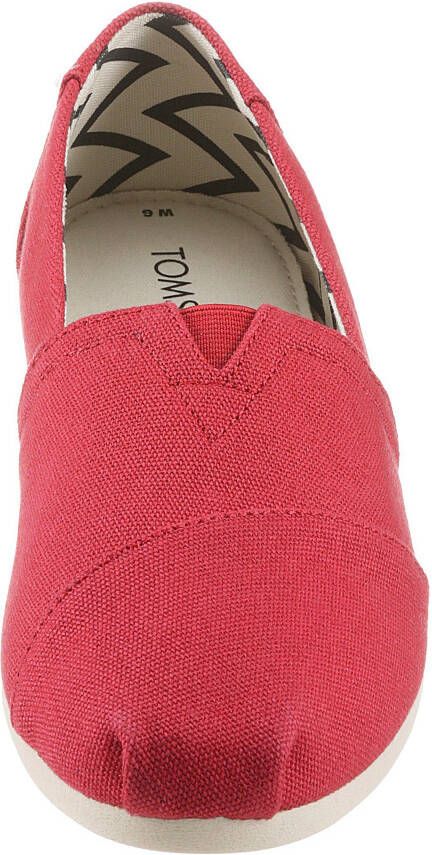 TOMS Espadrilles Alpargata met kleine stretchinzet