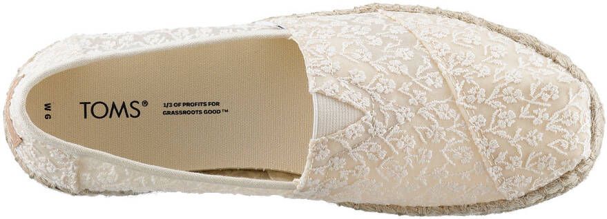 TOMS Dames Alpargata Rope Loafers Beige - Foto 14
