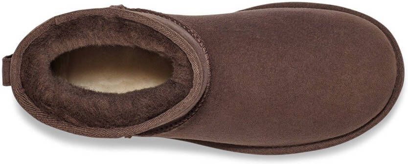 UGG Boots zonder sluiting Classic Mini II comfortabele schoen vrijetijdsschoen in twinface-design