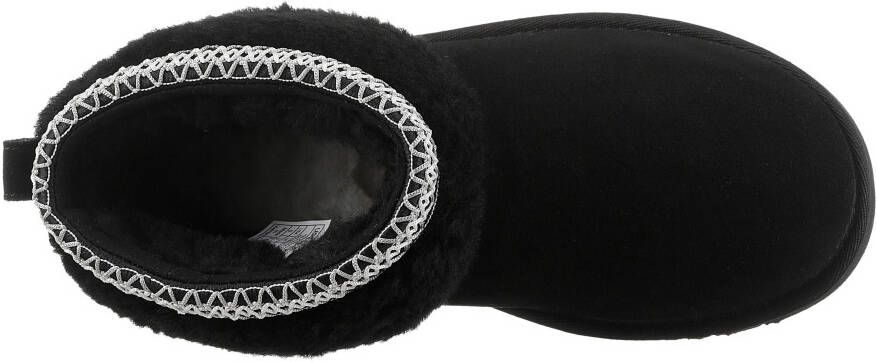 UGG Boots zonder sluiting CLASSIC ULTRA MINI MAXI CURLY winterlaarzen snowboots met etnische textielband aan de schacht