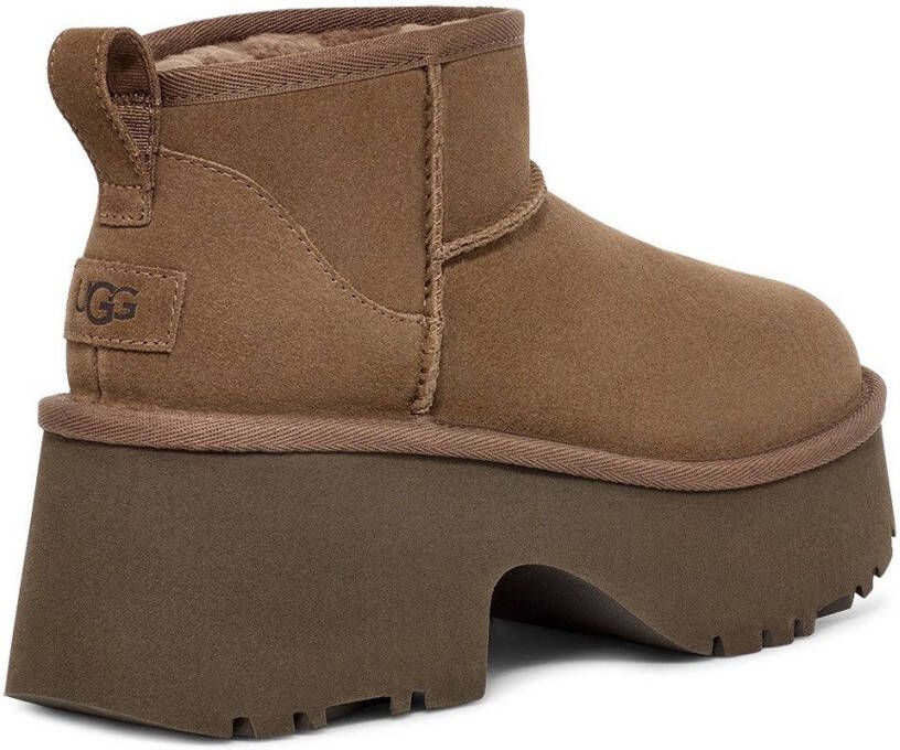 UGG Boots zonder sluiting CLASSIC ULTRA MINI NEW HEIGHTS plateau laarzen winterlaarzen boots met aantrek lus