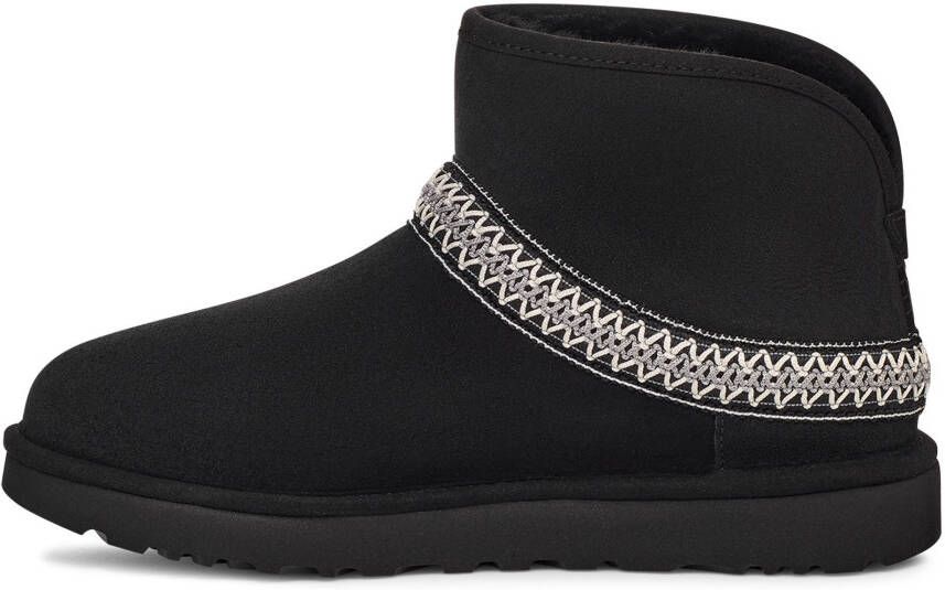 UGG Boots zonder sluiting CLASSIC MINI CRESCENT winterlaarzen snowboots met knusse binnenvoering