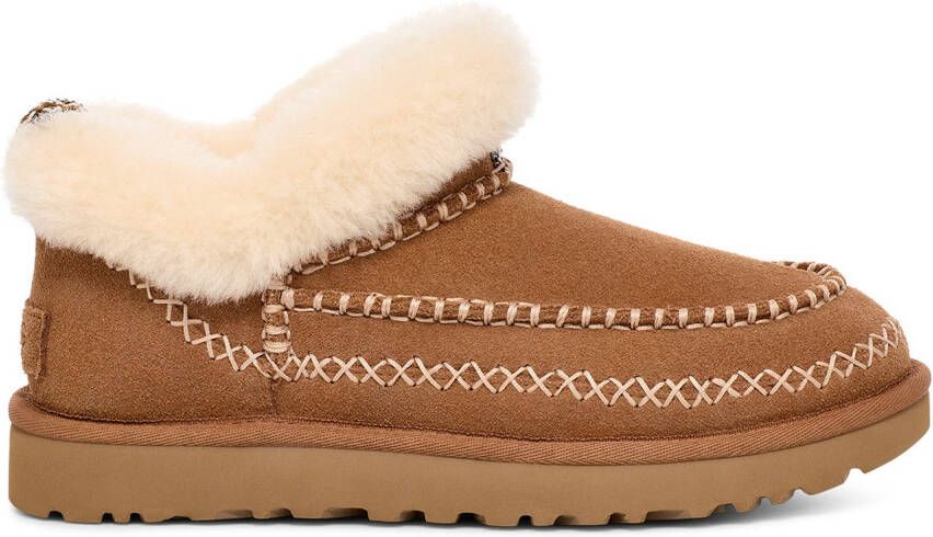 UGG Boots zonder sluiting CLASSIC ULTRA MINI ALPINE huispantoffel mule winterlaarzen met gepolsterde voetbed