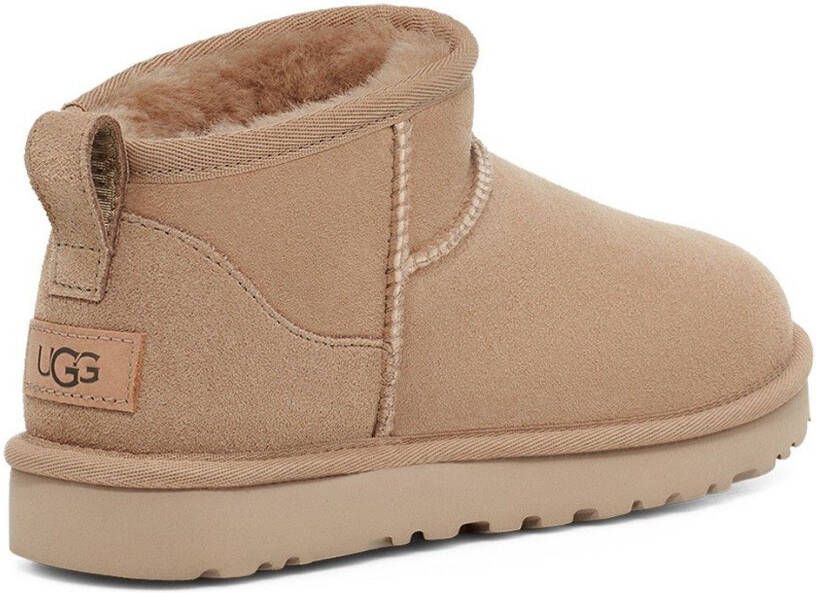 UGG Boots zonder sluiting Classic Ultra Mini comfortabele schoen vrijetijdsschoen met logopatch