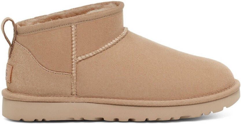 UGG Boots zonder sluiting Classic Ultra Mini comfortabele schoen vrijetijdsschoen met logopatch