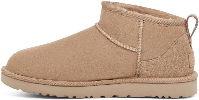 UGG Boots zonder sluiting Classic Ultra Mini comfortabele schoen vrijetijdsschoen met logopatch