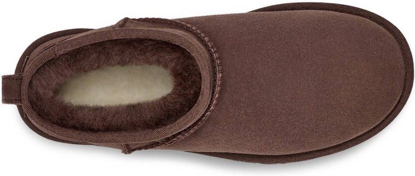 UGG Boots zonder sluiting Classic Ultra Mini comfortabele schoen vrijetijdsschoen met logopatch
