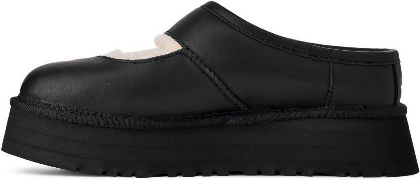 UGG Clogs BEA MARY JANE LTHR Mary Jane riemschoen plateauschoen met zacht voetbed
