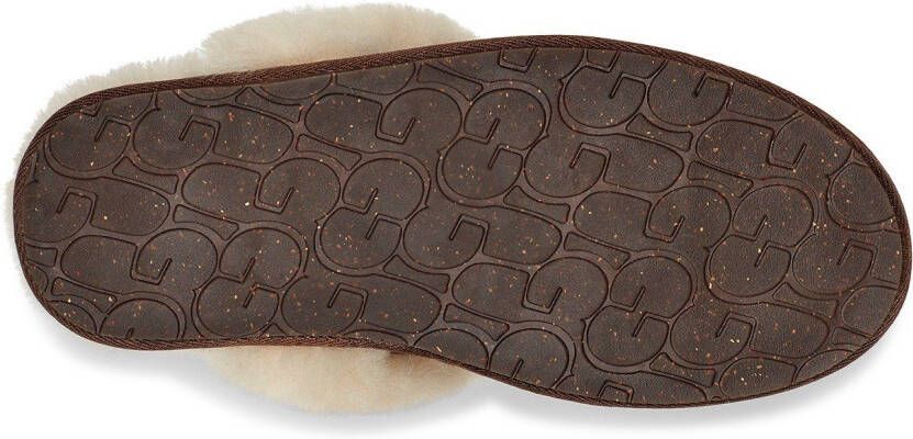 UGG Pantoffels Scuffette II Pantoffels klompen mules flats met bontkraag